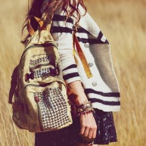 Free People Bess Marlow’s Studded Backpack